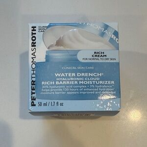New Peter Thomas Roth WATER DRENCH HYALURONIC CLOUD CREAM HYDRATING MOISTURIZER